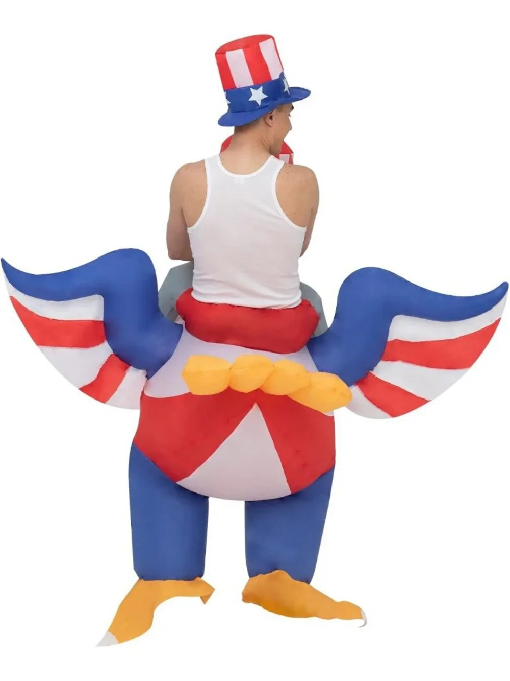 USA Eagle Inflatable Costume for 4th of July Party, Adult Parade & Halloween Fun